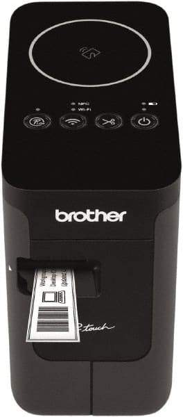 Brother - Handheld Electronic Labeling Tool - 6" Wide x 3-1/8" Long - Exact Industrial Supply