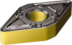 Sandvik Coromant - DNMX432 WMX Grade 4305 Carbide Turning Insert - TiCN/Al2O3/TiN Finish, 55° Diamond, 1/2" Inscr Circle, 3/16" Thick, 1/32" Corner Radius - Exact Industrial Supply