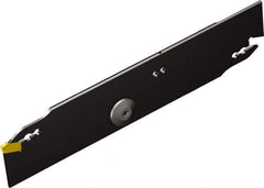 Sandvik Coromant - 26mm Max Depth of Cut, Right Hand Cut, Indexable Grooving Blade - E Seat Size, QD-N/R/L2..C..A Insert Style, Series Corocut QD - Exact Industrial Supply