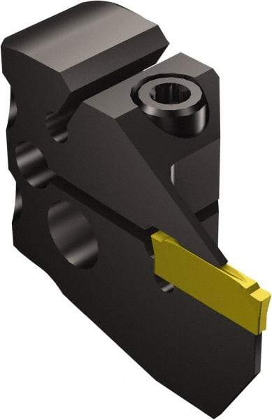 Sandvik Coromant - 570-xxR/L123..B Insert, 14mm Head Length, Modular Grooving Cutting Unit Head - Right Hand Cut, System Size 32, Through Coolant, Series CoroCut 1-2 - Exact Industrial Supply