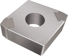 Sandvik Coromant - CNGX1204 Grade 7015 Carbide Turning Insert - Uncoated, 80° Diamond, 1/2" Inscr Circle, 3/16" Thick, 3/64" Corner Radius - Exact Industrial Supply