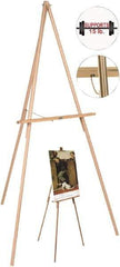MasterVision - Folding Easel - 60" High - Exact Industrial Supply