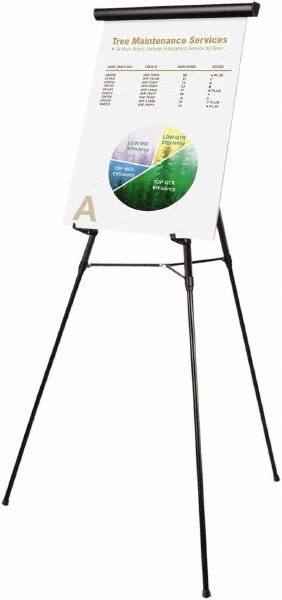 MasterVision - Folding Easel - 69" High - Exact Industrial Supply