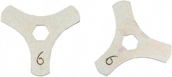 SEYMOUR-MIDWEST - 2 Piece, 3 Setting, Size 6 Gauge Rake Cam Set - Use with CAM Gauge Rake - Exact Industrial Supply