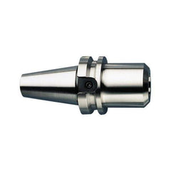 HAIMER - 0.39" to 0.57" Capacity, 70mm Projection, BT40 Taper Shank, HG02 Collet Chuck - 0.0002" TIR, Through-Spindle & DIN Flange Coolant - Exact Industrial Supply