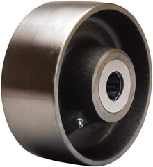 Hamilton - 6 Inch Diameter x 2-1/2 Inch Wide, Forged Steel Caster Wheel - 4,500 Lb. Capacity, 3-1/4 Inch Hub Length, 3/4 Inch Axle Diameter, Tapered Roller Bearing - Exact Industrial Supply