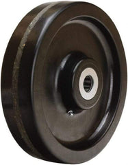 Hamilton - 10 Inch Diameter x 2-1/2 Inch Wide, Phenolic Caster Wheel - 2,500 Lb. Capacity, 3-1/4 Inch Hub Length, 1 Inch Axle Diameter, Tapered Roller Bearing - Exact Industrial Supply
