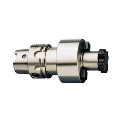 HAIMER - 2.5mm to 26mm Capacity, 3.15" Projection, HSK50A Hollow Taper, ER40 Collet Chuck - 0.0001" TIR - Exact Industrial Supply
