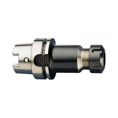 HAIMER - 1mm to 16mm Capacity, 3.15" Projection, HSK40A Hollow Taper, ER25 Collet Chuck - 0.0001" TIR - Exact Industrial Supply