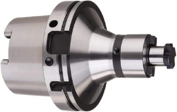 HAIMER - HSK125A Taper Face Mill Holder & Adapter - 27mm Pilot Diam, 200mm Arbor Length - Exact Industrial Supply