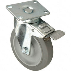 Dynabrade - 5 Inch Diameter Locking Caster - Includes 2 Casters, Use with Downdraft Sanding Tables - Exact Industrial Supply
