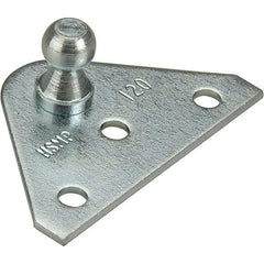 Dynabrade - 10mm Diameter Ball Bracket - Includes 2 Brackets, Use with Downdraft Sanding Tables - Exact Industrial Supply