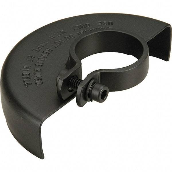 Dynabrade - 4" Diam Angle & Disc Grinder Guard Assembly - For Use with 54789 & 54793 Disc Grinders - Exact Industrial Supply