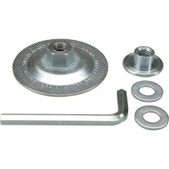 Dynabrade - 5" Diam Angle & Disc Grinder Wheel Mount Adapter Kit - For Use with Disc Grinders - Exact Industrial Supply