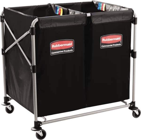 Rubbermaid - Vinyl Basket Truck - 24.1" Width - Exact Industrial Supply