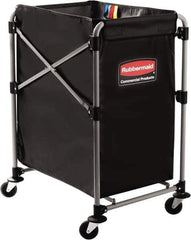 Rubbermaid - Vinyl Basket Truck - 20.3" Width - Exact Industrial Supply