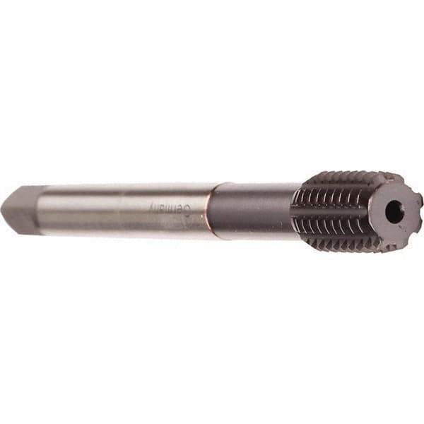 Emuge - 7/16-20 UNF 2BX Bottoming Thread Forming Tap - Cobalt, TiCN Finish, 3.937" OAL, 0.512" Thread Length, Right Hand Thread, Series InnoForm - Exact Industrial Supply