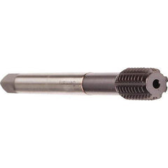 Emuge - 7/16-20 UNF 2BX Modified Bottoming Thread Forming Tap - Cobalt, TiCN Finish, 3.937" OAL, 0.512" Thread Length, Right Hand Thread, Series InnoForm - Exact Industrial Supply