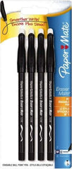 Paper Mate - 1mm Ball Point Stick Pen - Black - Exact Industrial Supply