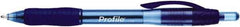 Paper Mate - 1.4mm Ball Point Retractable Pen - Blue - Exact Industrial Supply