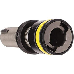 Emuge - 3/4-12 Threaded Shank Tension & Compression Tapping Chuck - M3 Min Tap Capacity, 1.9882" Projection, Size 1 Adapter, Quick Change - Exact Industrial Supply