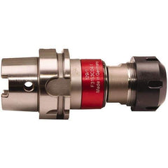 Emuge - HSK80A Taper Shank Tension & Compression Tapping Chuck - M4 Min Tap Capacity, 113.3mm Projection, Through Coolant - Exact Industrial Supply