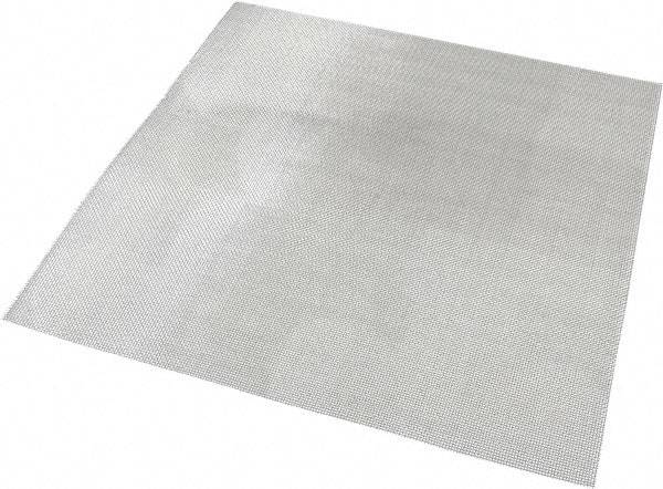 Value Collection - 27 Gage, 0.017 Inch Wire Diameter, 18 x 18 Mesh per Linear Inch, Stainless Steel, Wire Cloth - 0.039 Inch Opening Width, 12 Inch Wide x 12 Inch Stock Length - Exact Industrial Supply