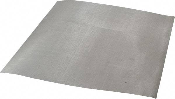Value Collection - 33 Gage, 0.0075 Inch Wire Diameter, 60 x 60 Mesh per Linear Inch, Stainless Steel, Wire Cloth - 0.006 Inch Opening Width, 12 Inch Wide x 12 Inch Stock Length - Exact Industrial Supply