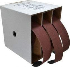 Tru-Maxx - 25 Yards x 2" 3 Piece Roll Kit - 80, 120 & 180 Grit, & Medium, Fine & Very Fine Grades - Exact Industrial Supply