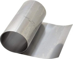 Made in USA - 15 Ft. Long x 6 Inch Wide x 0.0015 Inch Thick, Roll Shim Stock - Steel - Exact Industrial Supply