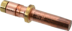 Miller-Smith - 1 Piece SC Series Heavy Duty Heating Torch Tip - Oxygen Acetylene, For Use with Smith Equipment - Exact Industrial Supply