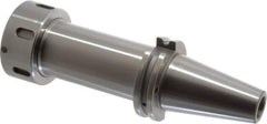 Accupro - 3/64" to 1" Capacity, 5-1/2" Projection, CAT40 Taper Shank, TG/PG 100 Collet Chuck - 0.0002" TIR, Through-Spindle & DIN Flange Coolant - Exact Industrial Supply