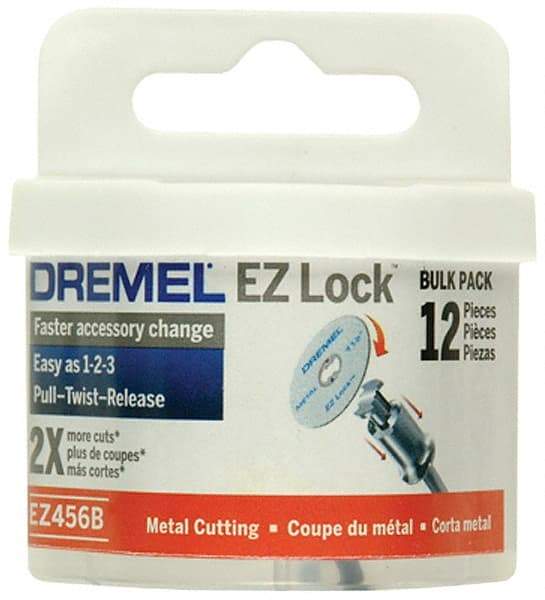 Dremel - 1-1/2" Cutoff Wheel - 0.045" Thick, 35,000 Max RPM, Use with Angle Grinders - Exact Industrial Supply