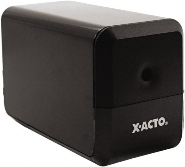 X-ACTO - Pencil Sharpeners; Type: Pencil Sharpener ; Style: Desktop ; Power Source: Electric ; Number of Holes: 1.000 ; PSC Code: 7510 - Exact Industrial Supply