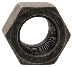 Value Collection - 3/8-24 UNF Grade 8 Hex Lock Nut with Nylon Insert - 9/16" Width Across Flats, 29/64" High, Uncoated - Exact Industrial Supply