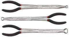 GearWrench - 3 Piece Hose Grip Plier Set - Comes in Tray - Exact Industrial Supply