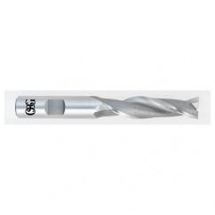1-1/4 Dia. x 5-1/2 Overall Length 2-Flute Square End HSS-CO SE End Mill-Round Shank-Center Cutting-Uncoated - Exact Industrial Supply