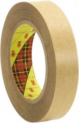 3M - 1/2" x 36 Yd Acrylic Adhesive Double Sided Tape - 4 mil Thick, Clear, Polyester Film Liner, Continuous Roll, Series 415 - Exact Industrial Supply