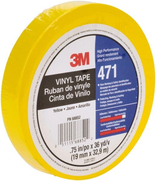 3M - 3/4" x 108' Vinyl Floor & Egress Tape - Exact Industrial Supply