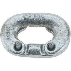 Value Collection - Self-Colored Steel Connecting Link - 3/8" Diameter, 2,750 Lb Load Limit - Exact Industrial Supply