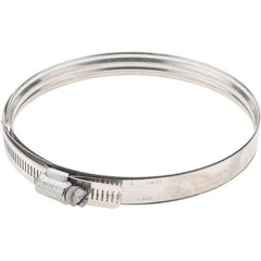 IDEAL TRIDON - SAE Size 88, 97 to 148mm Diam, Stainless Steel 360° Worm Drive Clamp - Exact Industrial Supply