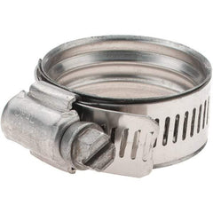 IDEAL TRIDON - SAE Size 19, 27 to 35mm Diam, 360 ° Stainless Steel Worm Drive Clamp - Exact Industrial Supply
