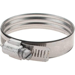 IDEAL TRIDON - SAE Size 40, 46 to 71mm Diam, Stainless Steel 360° Worm Drive Clamp - Exact Industrial Supply