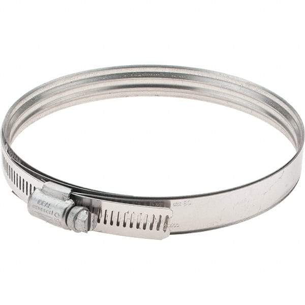 IDEAL TRIDON - SAE Size 80, 90 to 135mm Diam, Stainless Steel 360° Worm Drive Clamp - Exact Industrial Supply
