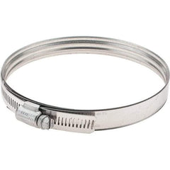 IDEAL TRIDON - SAE Size 80, 90 to 135mm Diam, Stainless Steel 360° Worm Drive Clamp - Exact Industrial Supply