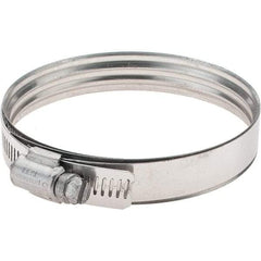 IDEAL TRIDON - SAE Size 56, 64 to 97mm Diam, Stainless Steel 360° Worm Drive Clamp - Exact Industrial Supply