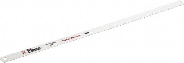 M.K. MORSE - Hand Hacksaw Blades Blade Material: Bi-Metal Blade Length (Inch): 12 - Exact Industrial Supply