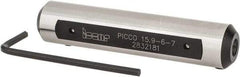 Iscar - 0.276" ID x 5/8" OD Boring & Grooving Bar Holder - 2.95" OAL, Series PICCO - Exact Industrial Supply