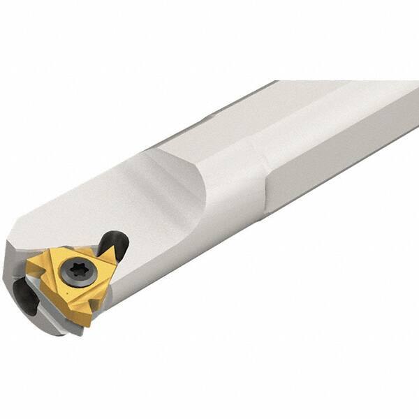 Iscar - Internal Thread, Left Hand Cut, 1-1/4" Shank Width x 1-1/4" Shank Height Indexable Threading Toolholder - 10" OAL, SI Toolholder, Series IscarThread - Exact Industrial Supply