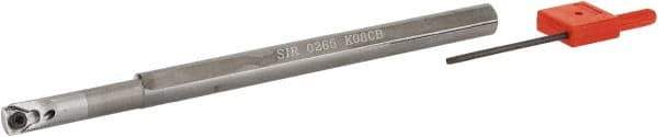 Iscar - Internal Thread, Right Hand Cut, 0.315" Shank Width x 0.315" Shank Height Indexable Threading Toolholder - 5" OAL, SI Toolholder, Series IscarThread - Exact Industrial Supply